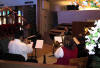 Quintet accompanies church choir